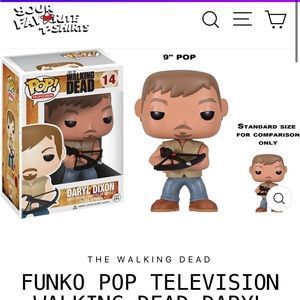 DARREL WALKING DEAD FUNKO POP